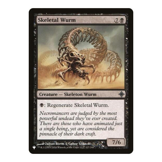 Skeletal Wurm (LIST) #127/248 Uncommon (Lightly Played) The List Reprints Magic: The Gathering: 2026