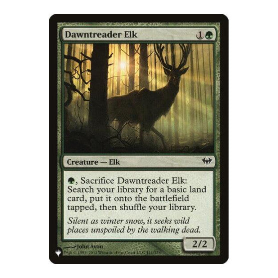 Dawntreader Elk (LIST) #111/158 Common (Lightly Played) The List Reprints Magic: The Gathering: 2026