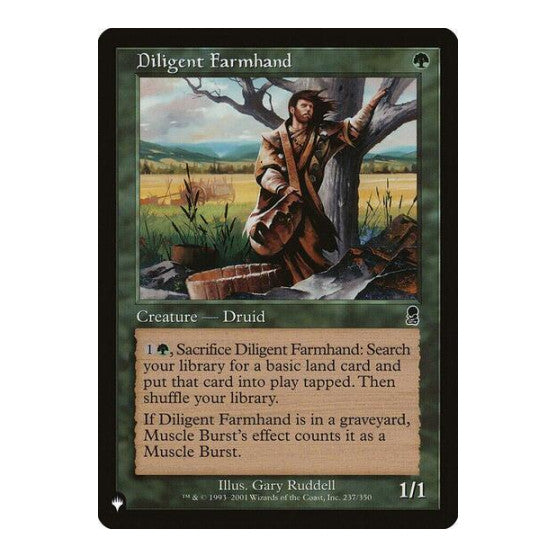 Diligent Farmhand (LIST) #237/350 Common (Lightly Played) The List Reprints Magic: The Gathering: 2026