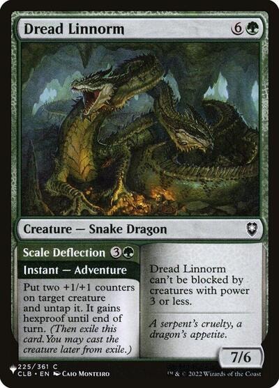 Dread Linnorm (LIST) #225/361 Common (Lightly Played) The List Reprints Magic: The Gathering: 2026