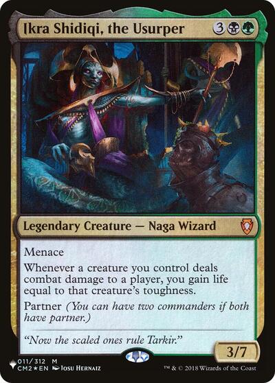 Ikra Shidiqi, the Usurper (LIST) #CM2-11 Mythic Rare (Lightly Played) The List Reprints Magic: The Gathering: 2026