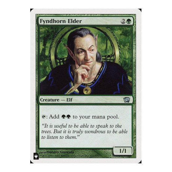 Fyndhorn Elder (LIST) #251/350 Uncommon (Lightly Played) The List Reprints Magic: The Gathering: 2026