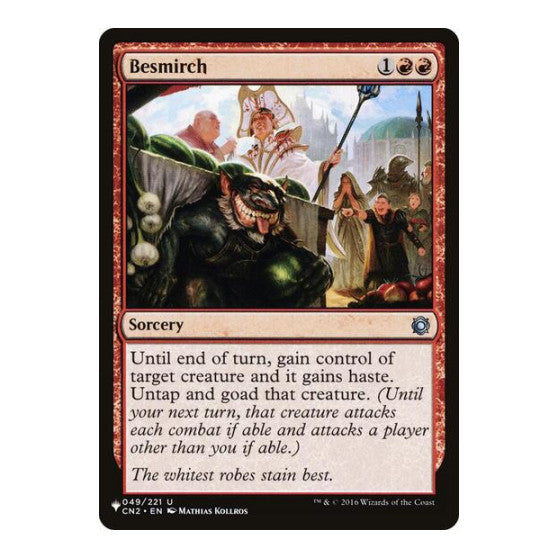 Besmirch (LIST) #049/221 Uncommon (Lightly Played) The List Reprints Magic: The Gathering: 2026
