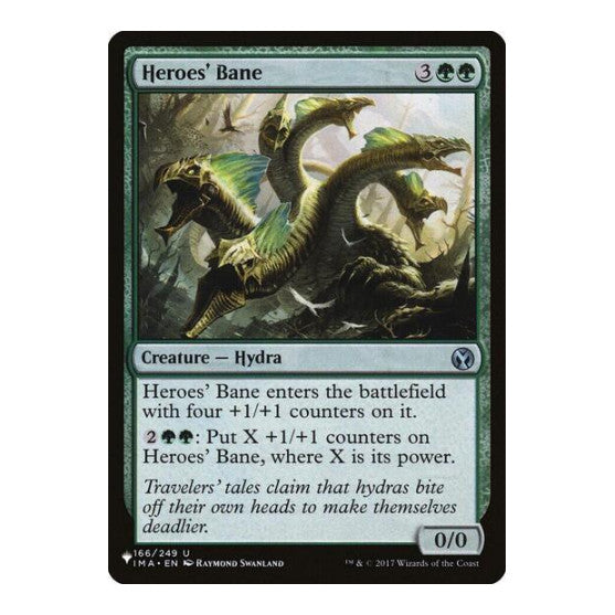 Heroes' Bane (LIST) #166/249 Uncommon (Lightly Played) The List Reprints Magic: The Gathering: 2026