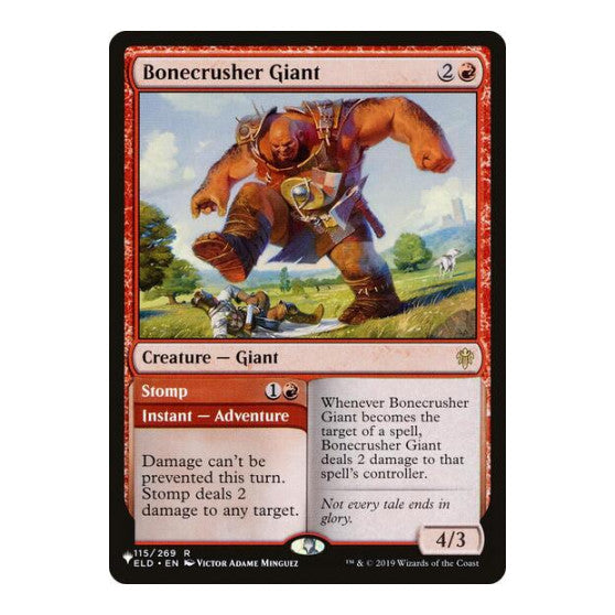 Bonecrusher Giant (LIST) #115/269 Rare (Lightly Played) The List Reprints Magic: The Gathering: 2026