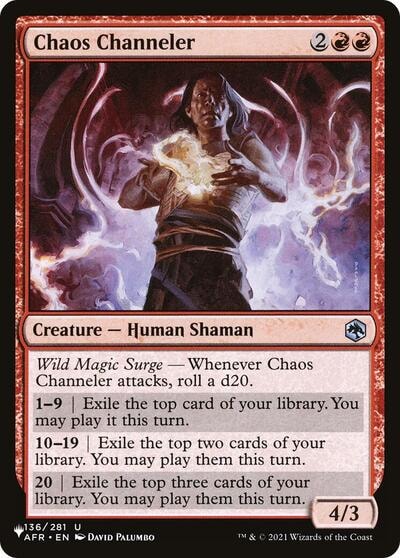 Chaos Channeler (LIST) #136/281 Uncommon (Lightly Played) The List Reprints Magic: The Gathering: 2026