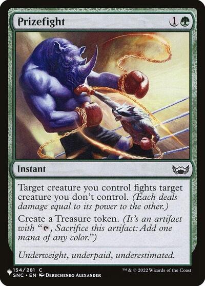 Prizefight (LIST) #154/281 Common (Lightly Played) The List Reprints Magic: The Gathering: 2026