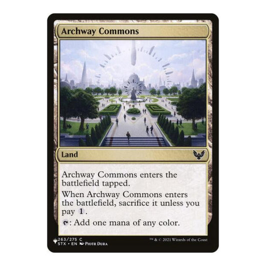 Archway Commons (LIST) #263/275 Common (Lightly Played) The List Reprints Magic: The Gathering: 2026