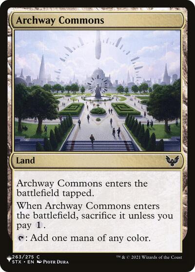 Archway Commons (LIST) #STX-263 Common (Lightly Played) The List Reprints Magic: The Gathering: 2026