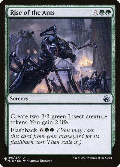 Rise of the Ants (LIST) #196/277 Uncommon (Lightly Played) The List Reprints Magic: The Gathering: 2026
