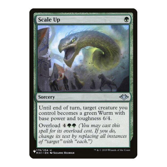 Scale Up (LIST) #179/254 Uncommon (Lightly Played) The List Reprints Magic: The Gathering: 2026