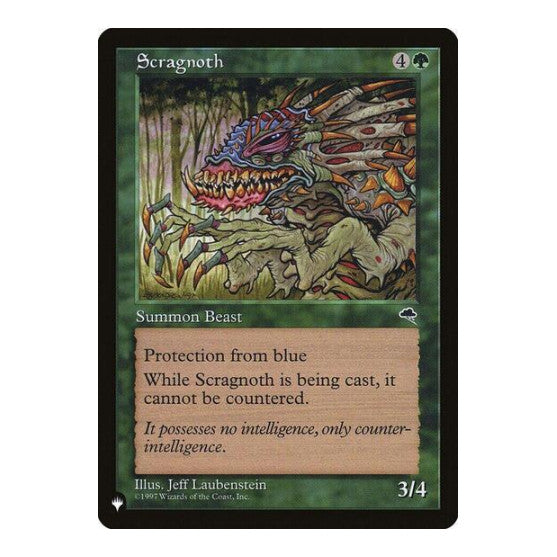 Scragnoth (LIST) #TMP-253 Uncommon (Lightly Played) The List Reprints Magic: The Gathering: 2026
