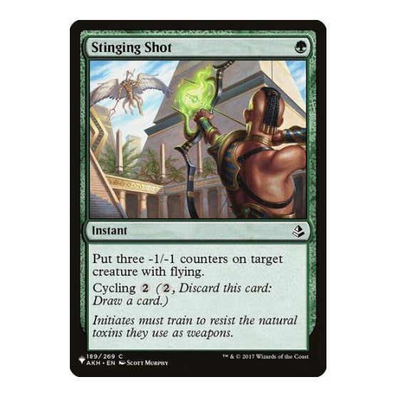 Stinging Shot (LIST) #189/269 Common (Lightly Played) The List Reprints Magic: The Gathering: 2026