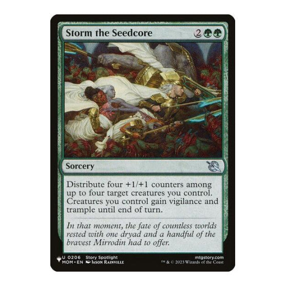 Storm the Seedcore (LIST) #0206 Uncommon (Lightly Played) The List Reprints Magic: The Gathering: 2026