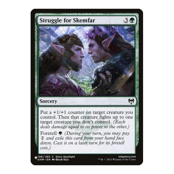 Struggle for Skemfar (LIST) #196/285 Common (Lightly Played) The List Reprints Magic: The Gathering: 2026