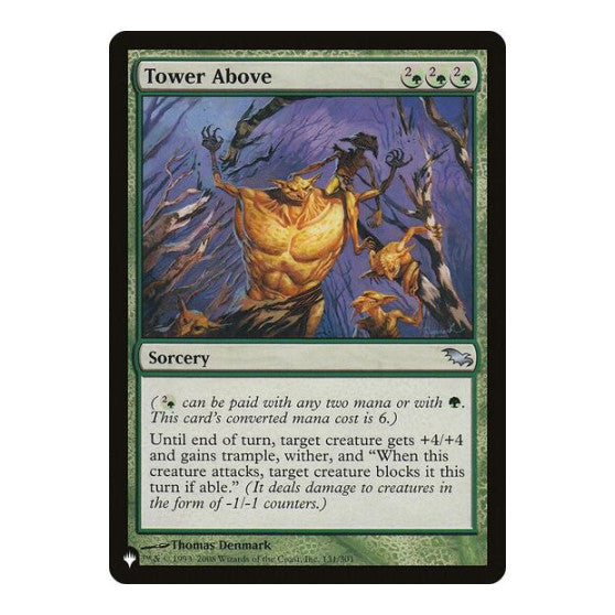 Tower Above (LIST) #131/301 Uncommon (Lightly Played) The List Reprints Magic: The Gathering: 2026