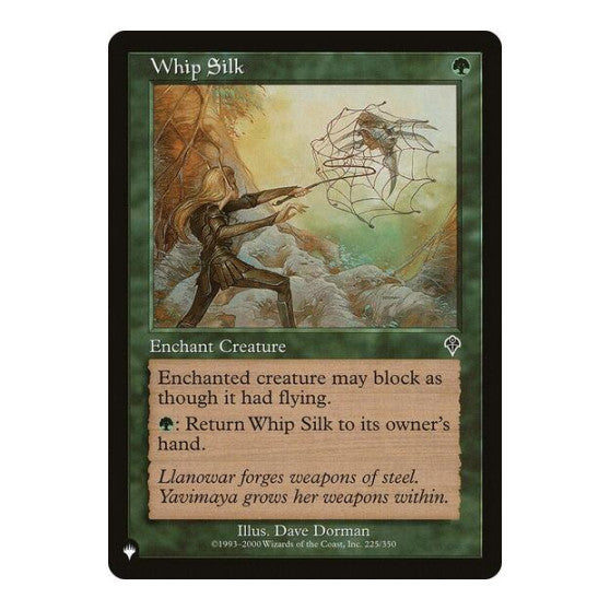 Whip Silk (LIST) #225/350 Common (Lightly Played) The List Reprints Magic: The Gathering: 2026