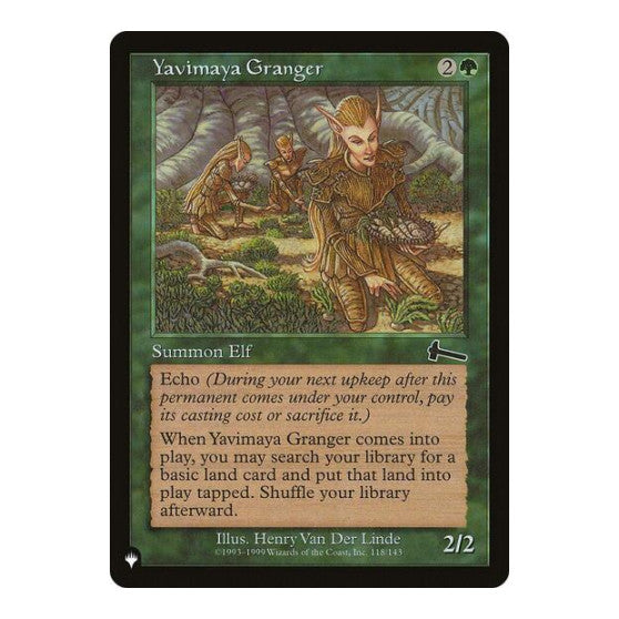 Yavimaya Granger (LIST) #118/143 Common (Lightly Played) The List Reprints Magic: The Gathering: 2026