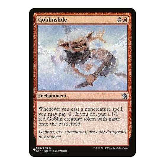 Goblinslide (LIST) #109/269 Uncommon (Lightly Played) The List Reprints Magic: The Gathering: 2026