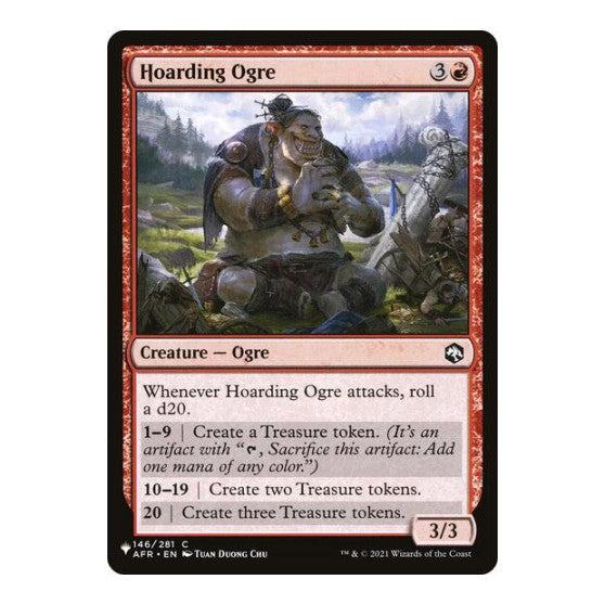 Hoarding Ogre (LIST) #146/281 Common (Lightly Played) The List Reprints Magic: The Gathering: 2026