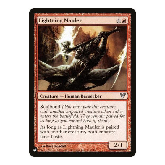 Lightning Mauler (LIST) #144/244 Uncommon (Lightly Played) The List Reprints Magic: The Gathering: 2026