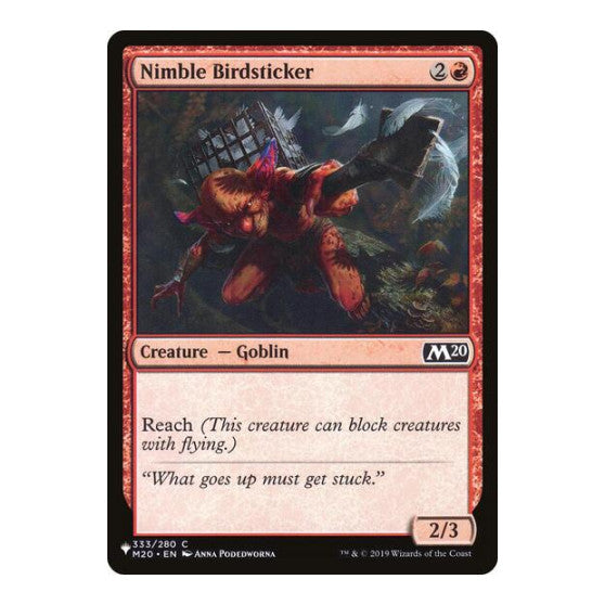 Nimble Birdsticker (LIST) #333/280 Common (Lightly Played) The List Reprints Magic: The Gathering: 2026