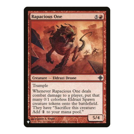 Rapacious One (LIST) #162/248 Uncommon (Lightly Played) The List Reprints Magic: The Gathering: 2026