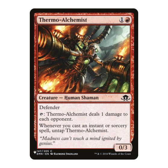 Thermo-Alchemist (LIST) #147/205 Common (Lightly Played) The List Reprints Magic: The Gathering: 2026