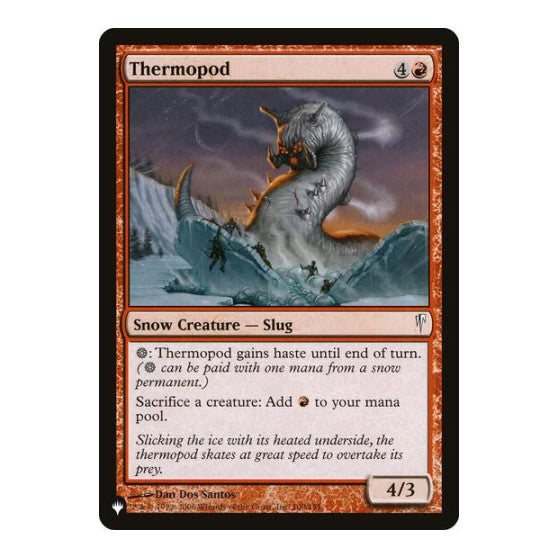 Thermopod (LIST) #100/155 Common (Lightly Played) The List Reprints Magic: The Gathering: 2026