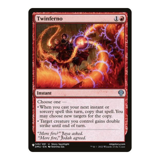 Twinferno (LIST) #149/281 Uncommon (Lightly Played) The List Reprints Magic: The Gathering: 2026
