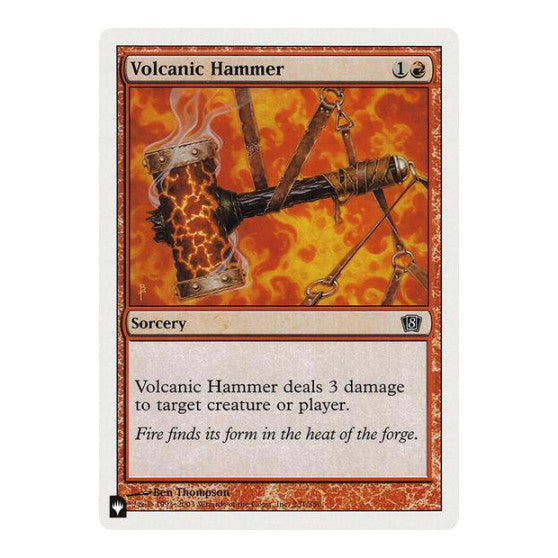 Volcanic Hammer (LIST) #231/350 Common (Lightly Played) The List Reprints Magic: The Gathering: 2026