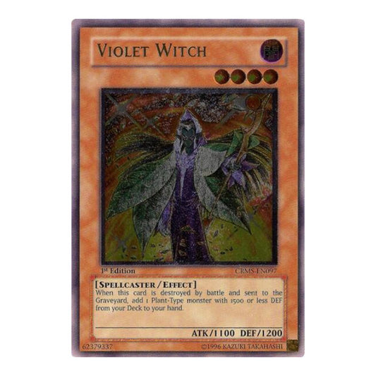 Violet Witch (UTR) (CRMS) #CRMS-EN097 Ultimate Rare (Unlimited Near Mint) Crimson Crisis YuGiOh: 2009