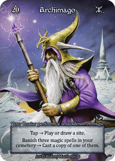 Archimago (ART) Elite (Near Mint) Arthurian Legends Sorcery: Contested Realm: 2024