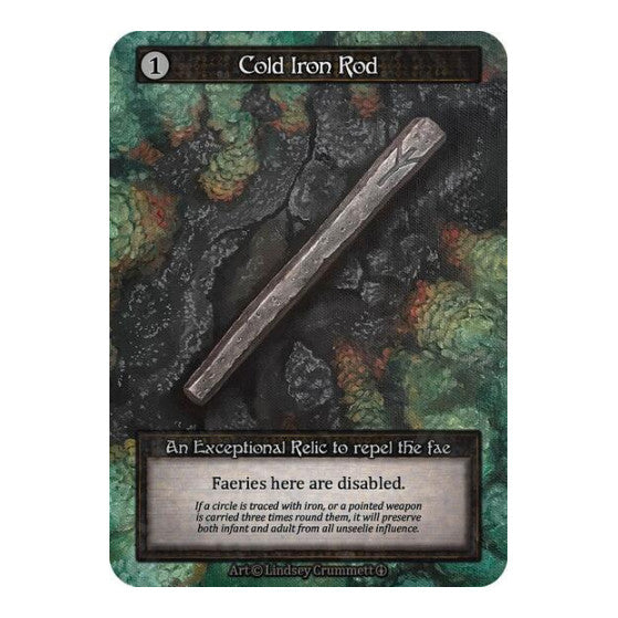 Cold Iron Rod (ART) Exceptional (Lightly Played) Arthurian Legends Sorcery: Contested Realm: 2024