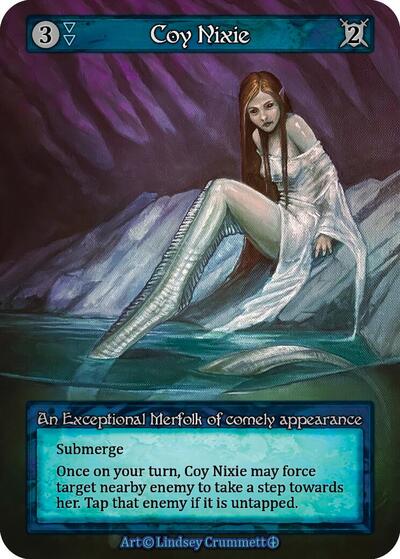 Coy Nixie (ART) Exceptional (Near Mint) Arthurian Legends Sorcery: Contested Realm: 2024