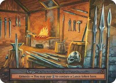 Forge (ART) Ordinary (Near Mint) Arthurian Legends Sorcery: Contested Realm: 2024