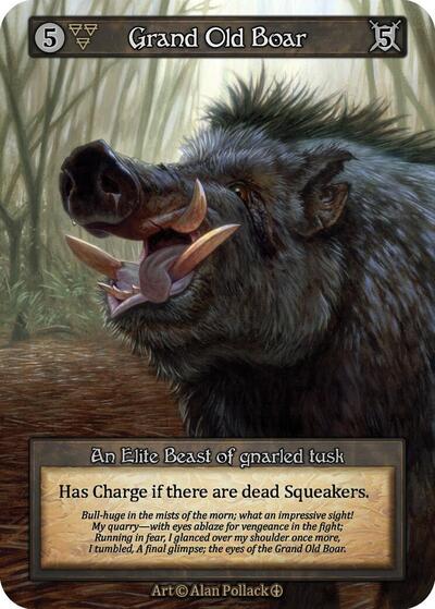 Grand Old Boar (ART) Elite (Near Mint) Arthurian Legends Sorcery: Contested Realm: 2024