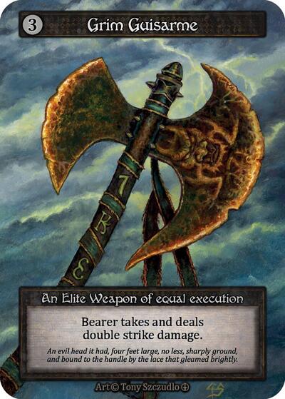Grim Guisarme (ART) Elite (Near Mint) Arthurian Legends Sorcery: Contested Realm: 2024
