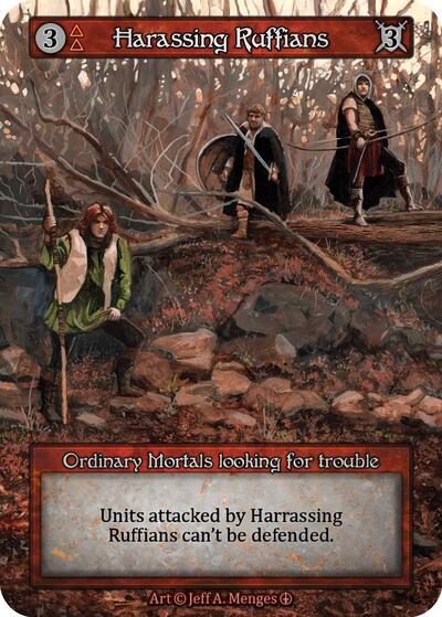 2024 Sorcery Contested Realm: Arthurian Legends (ART) - Harassing Ruffians (Ordinary) (Near Mint)