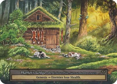 2024 Sorcery Contested Realm: Arthurian Legends (ART) - Hunters Lodge (Ordinary) (Near Mint)