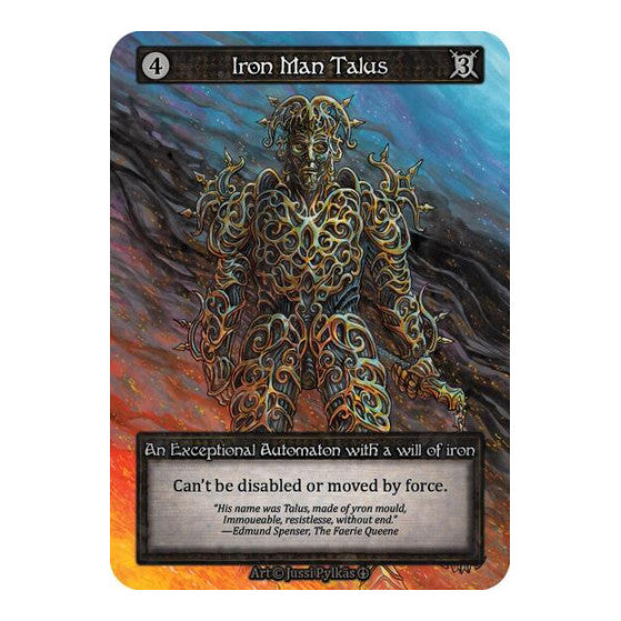 Iron Man Talus (ART) Exceptional Arthurian Legends Sorcery: Contested Realm: 2024