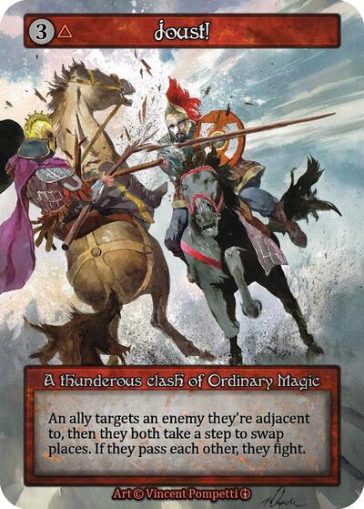 Joust (ART) Ordinary (Near Mint) Arthurian Legends Sorcery: Contested Realm: 2024
