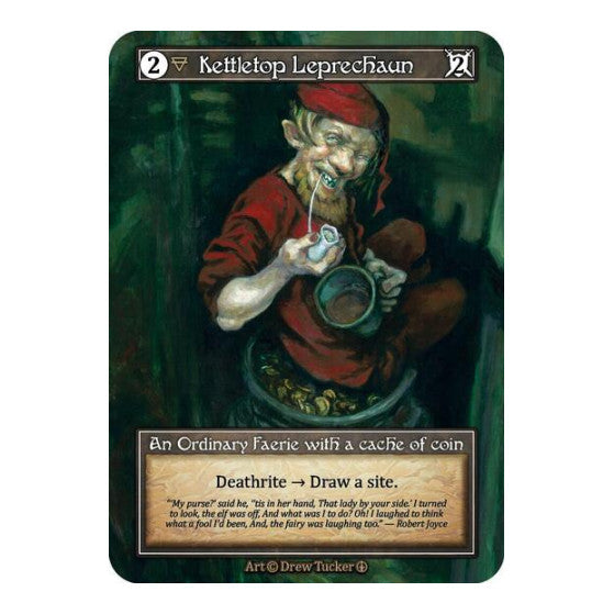 Kettletop Leprechaun (Foil) (ART) Ordinary (Foil Lightly Played) Arthurian Legends Sorcery: Contested Realm: 2024