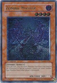 Zombie Master UTR (TAEV) #TAEV-EN039 Ultimate Rare (1st Edition Lightly Played) Tactical Evolution YuGiOh: 2007