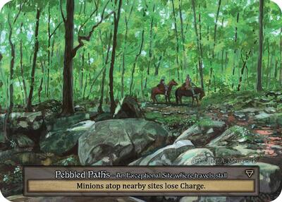 Pebbled Paths (ART) Exceptional (Near Mint) Arthurian Legends Sorcery: Contested Realm: 2024