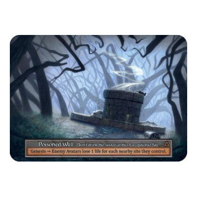 Poisoned Well (Foil) (ART) Exceptional (Foil Lightly Played) Arthurian Legends Sorcery: Contested Realm: 2024