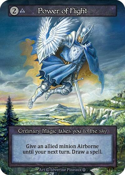 Power of Flight (ART) Ordinary (Near Mint) Arthurian Legends Sorcery: Contested Realm: 2024