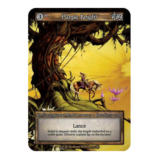 Purple Knight (ART) Exceptional (Lightly Played) Arthurian Legends Sorcery: Contested Realm: 2024