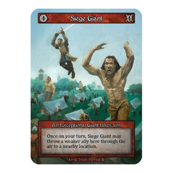 Siege Giant (ART) Exceptional (Lightly Played) Arthurian Legends Sorcery: Contested Realm: 2024