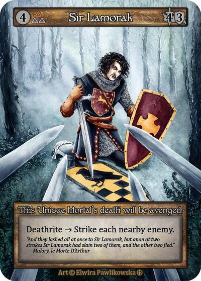 Sir Lamorak (ART) Unique (Near Mint) Arthurian Legends Sorcery: Contested Realm: 2024